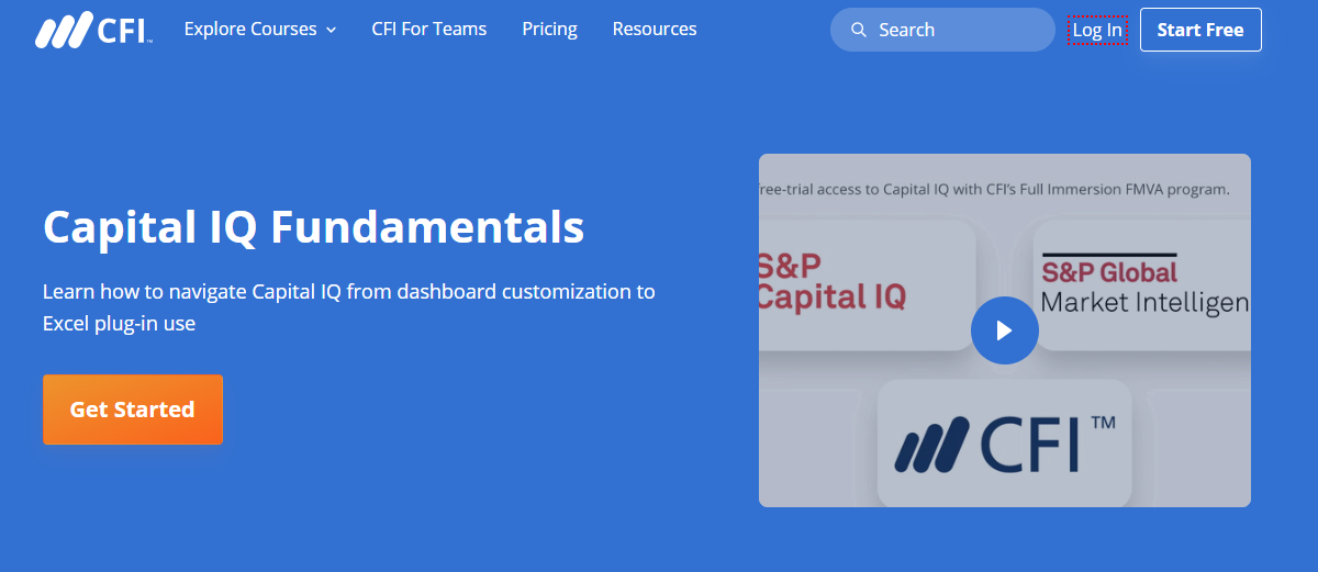 Capital IQ Fundamentals