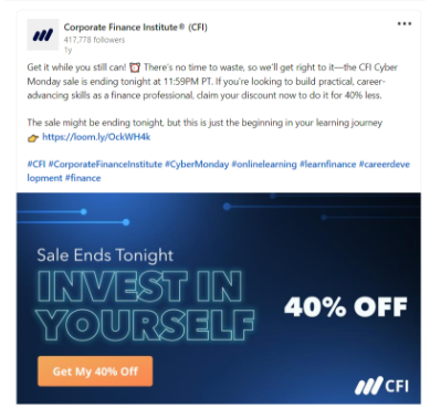 CFI Cyber Monday Deals 2023