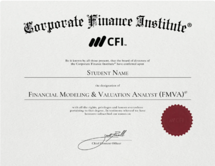 CFI FMVA Certification	