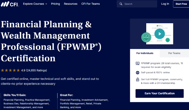 FPWM (Financial Planning & Wealth Management Professional)