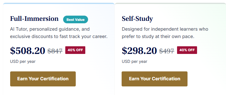 CFI Pricing Plans CFI Pricing Plans